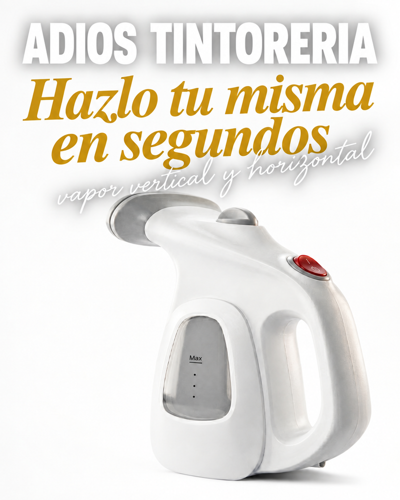 Adios tintoreria: desarruga tu ropa colgada en segundos