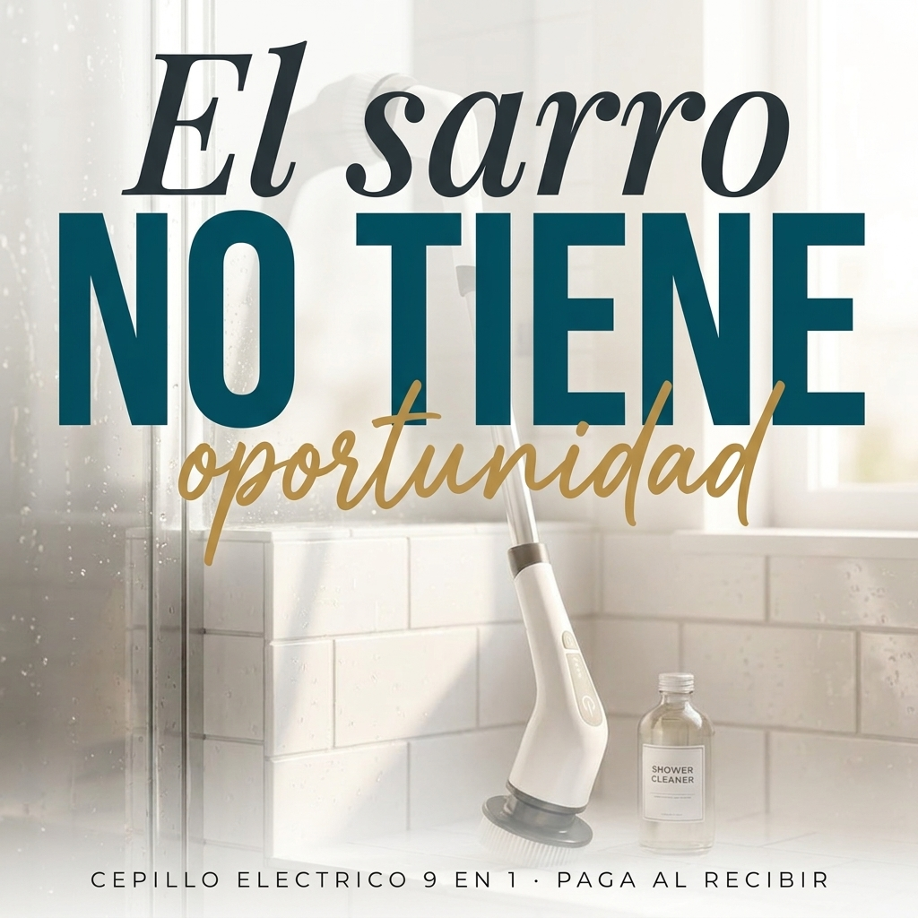 El sarro no tiene oportunidad: cepillo eléctrico 9 en 1, paga al recibir