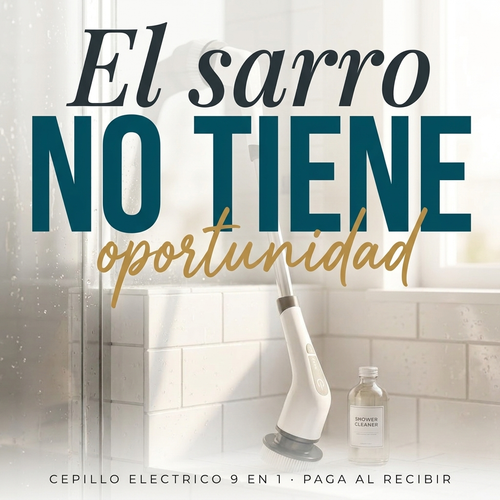 El sarro no tiene oportunidad: cepillo eléctrico 9 en 1, paga al recibir